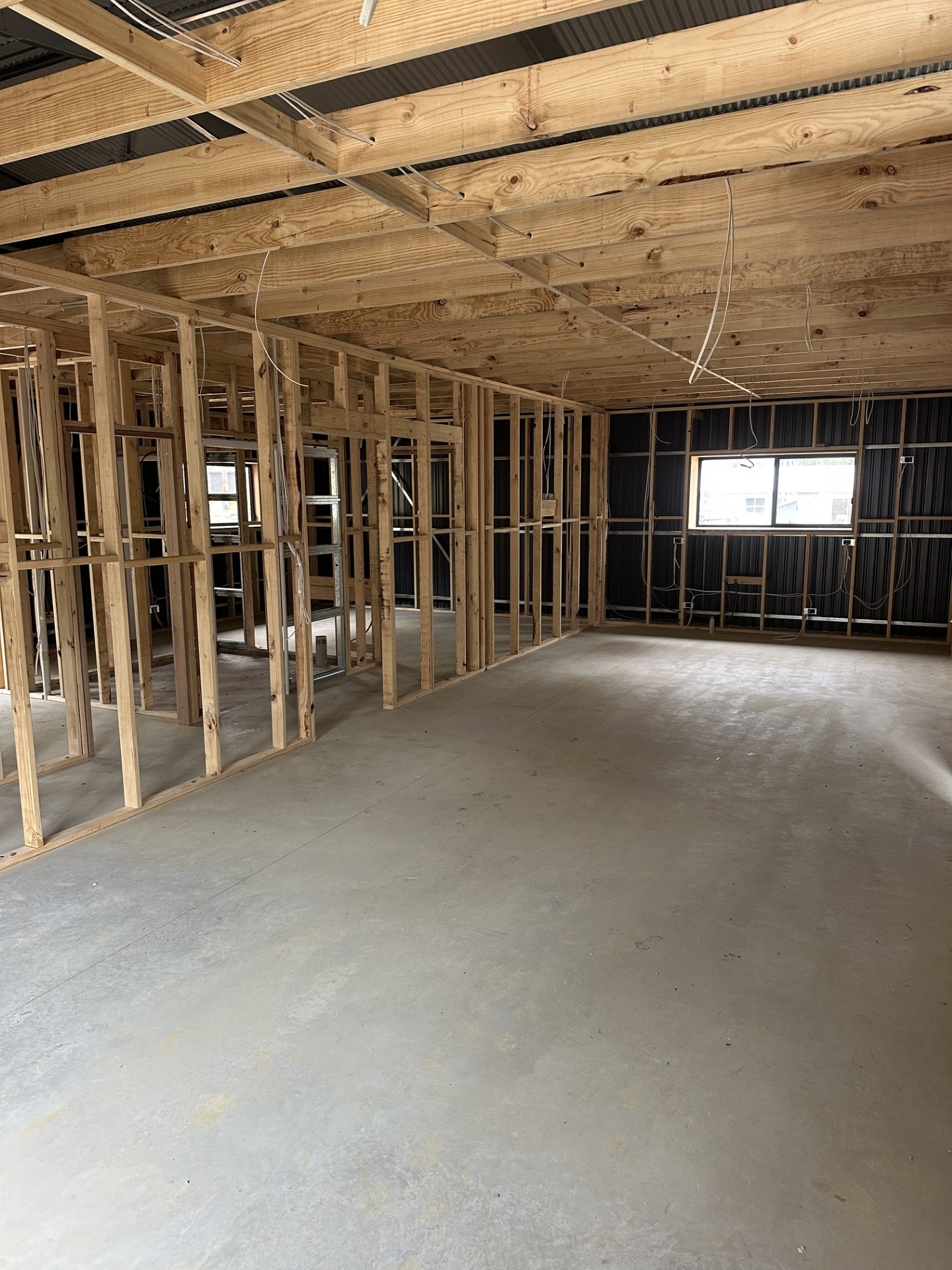 Shed Build & Internal Fit Out